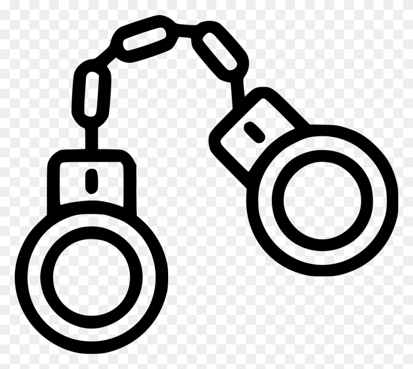 980x868 Handcuffs Png Icon Free Download - Handcuffs PNG