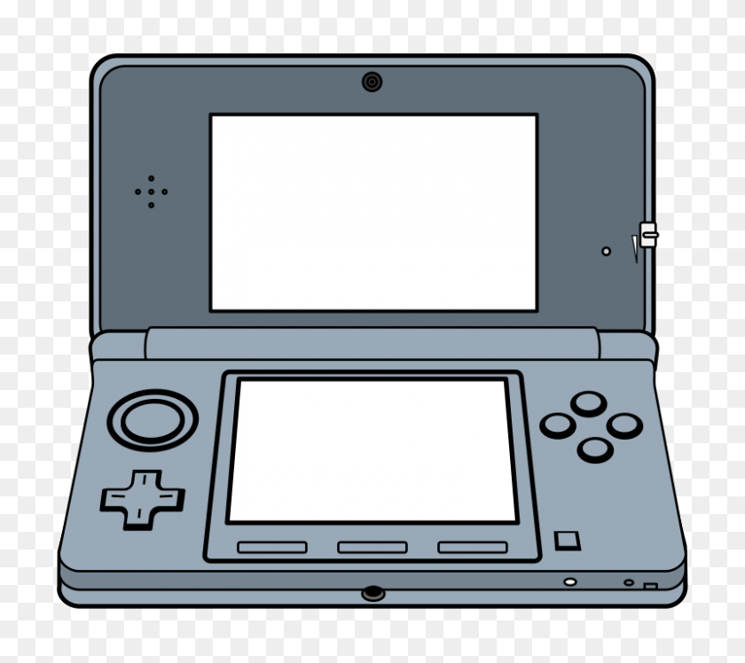 800x706 Handheld Game Controller Clip Art - Game Controllers Clipart