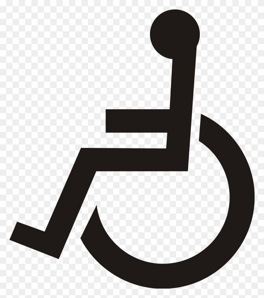 1000x1141 Гандикап - Знак Инвалидности Png