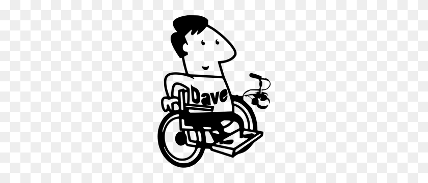 222x300 Handicapped Accessible Clip Art - Harley Davidson Clipart Black And White