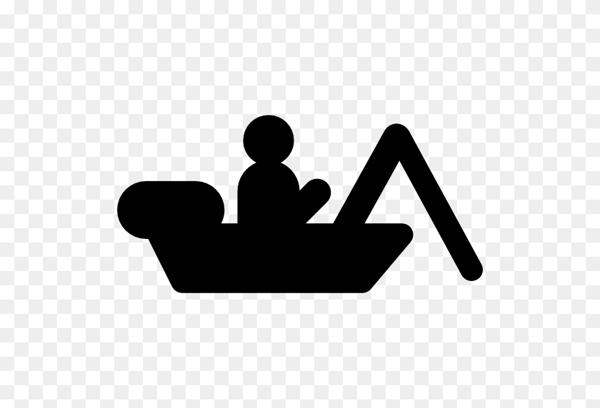 Handle, Travelling, Luggage, Journey, Baggage, Case Icon - Fishing Boat Clipart Black And White