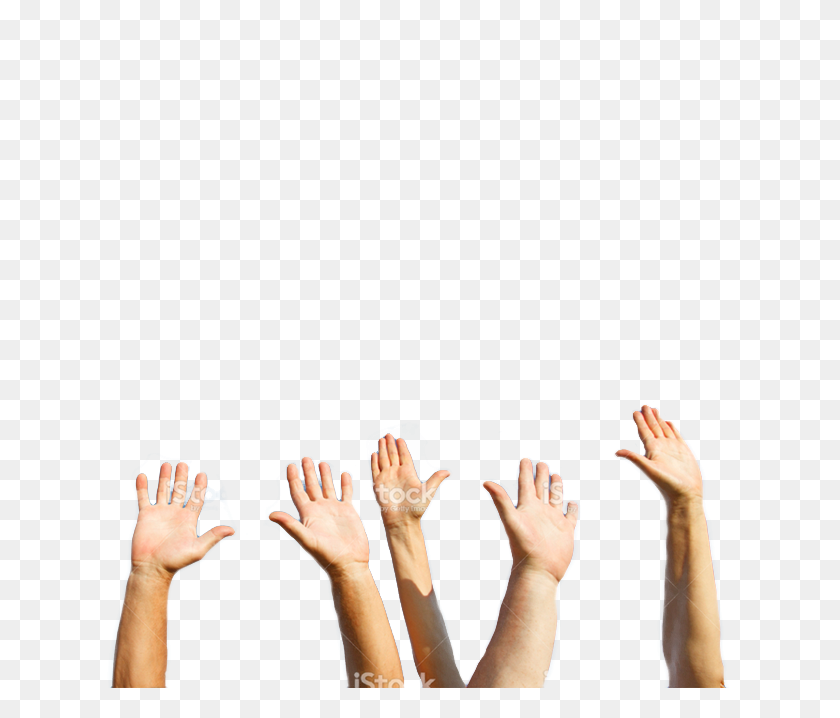 689x658 Hands Stock Photo - Hands Up PNG