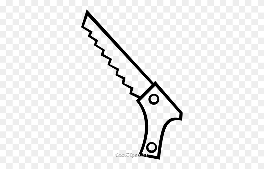 323x480 Handsaw Royalty Free Vector Clip Art Illustration - Hand Saw Clipart