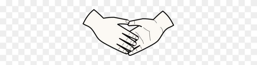 299x153 Handshake Clip Art - Gentle Clipart