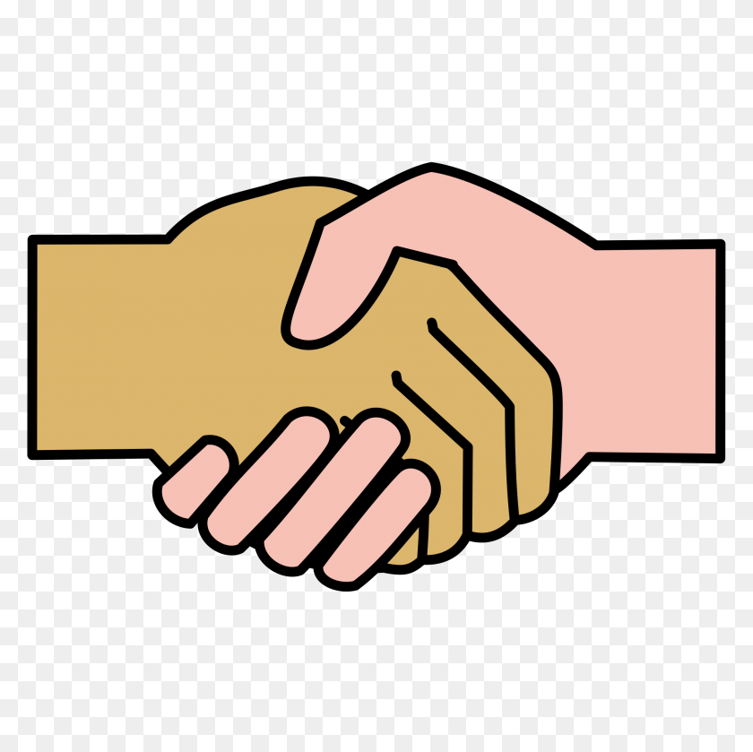 2000x2000 Handshake Icon - Shaking Hands PNG