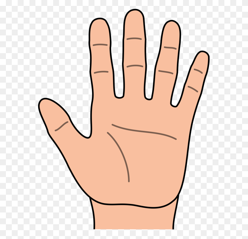 581x750 Handshake Palm Download Finger - Middle Finger Clipart