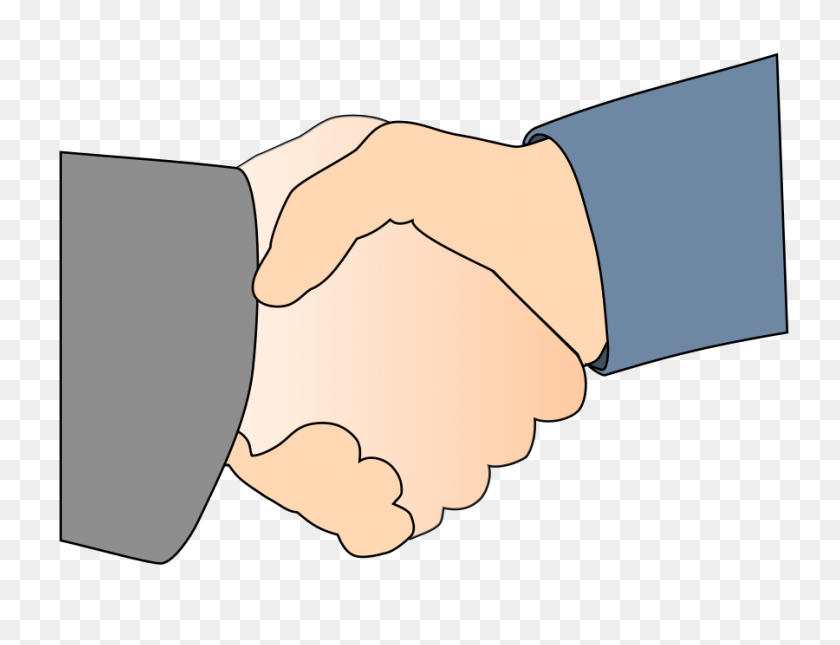 900x675 Handshake With Border Clipart Png For Web - Handshake PNG