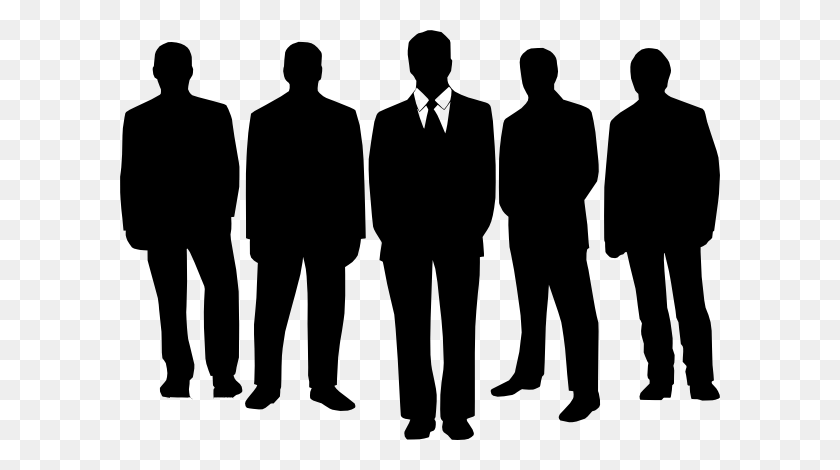 600x410 Handsome Men Silhouettes Stock Vector - Handsome Clipart
