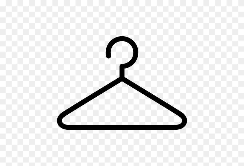 512x512 Hanger, Hanger, Rack Icon With Png And Vector Format For Free - Clothes Hanger Clipart