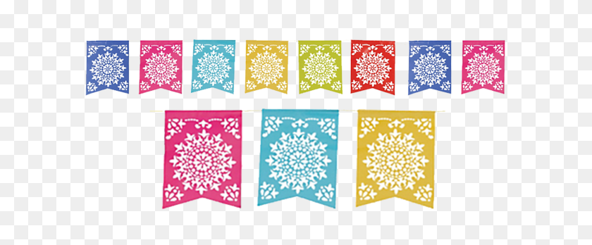 600x288 Hanging Decorations For Party Just Party Supplies Nz Tagged - Mexican Banner PNG