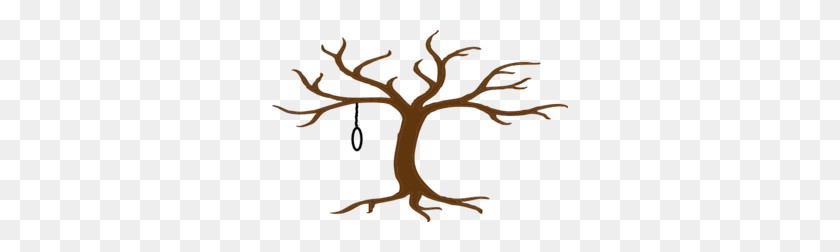 296x192 Hanging Tree Clip Art - Noose Clipart