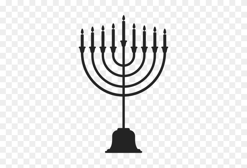 512x512 Hanukkah Menorah Candle Stand Icon - Menorah PNG