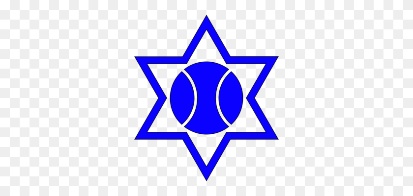 294x340 Hanukkah Menorah Judaism Jewish Holiday - Jewish Star PNG