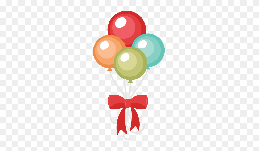 432x432 Happy Birthday Balloons Clip Art - June Birthday Clipart