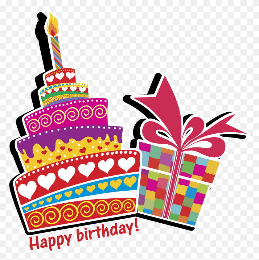2779x2791 Happy Birthday Banner Png Transparent Images - Happy Birthday Frame PNG