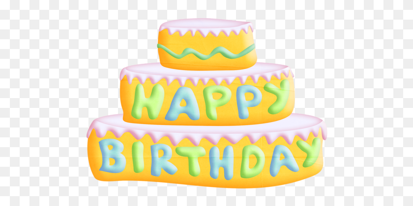 500x360 Happy Birthday Birthday - Birthday Cake With Candles Clipart