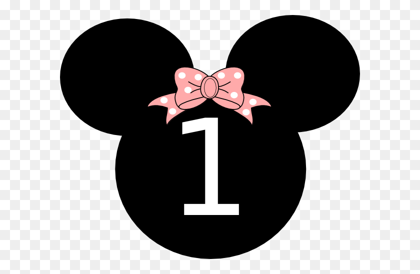 600x488 Happy Birthday Clip Art Birthday Minnie Clip Art Brooke - Mickey Mouse 1st Birthday Clipart