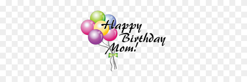 299x220 Happy Birthday Clipart Mom - Free Happy Birthday Clipart Graphics