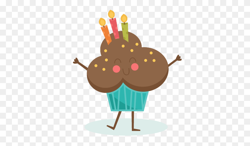 432x432 Happy Birthday Cupcake Clipart Free Clipart - Free Clip Art Birthday Wishes