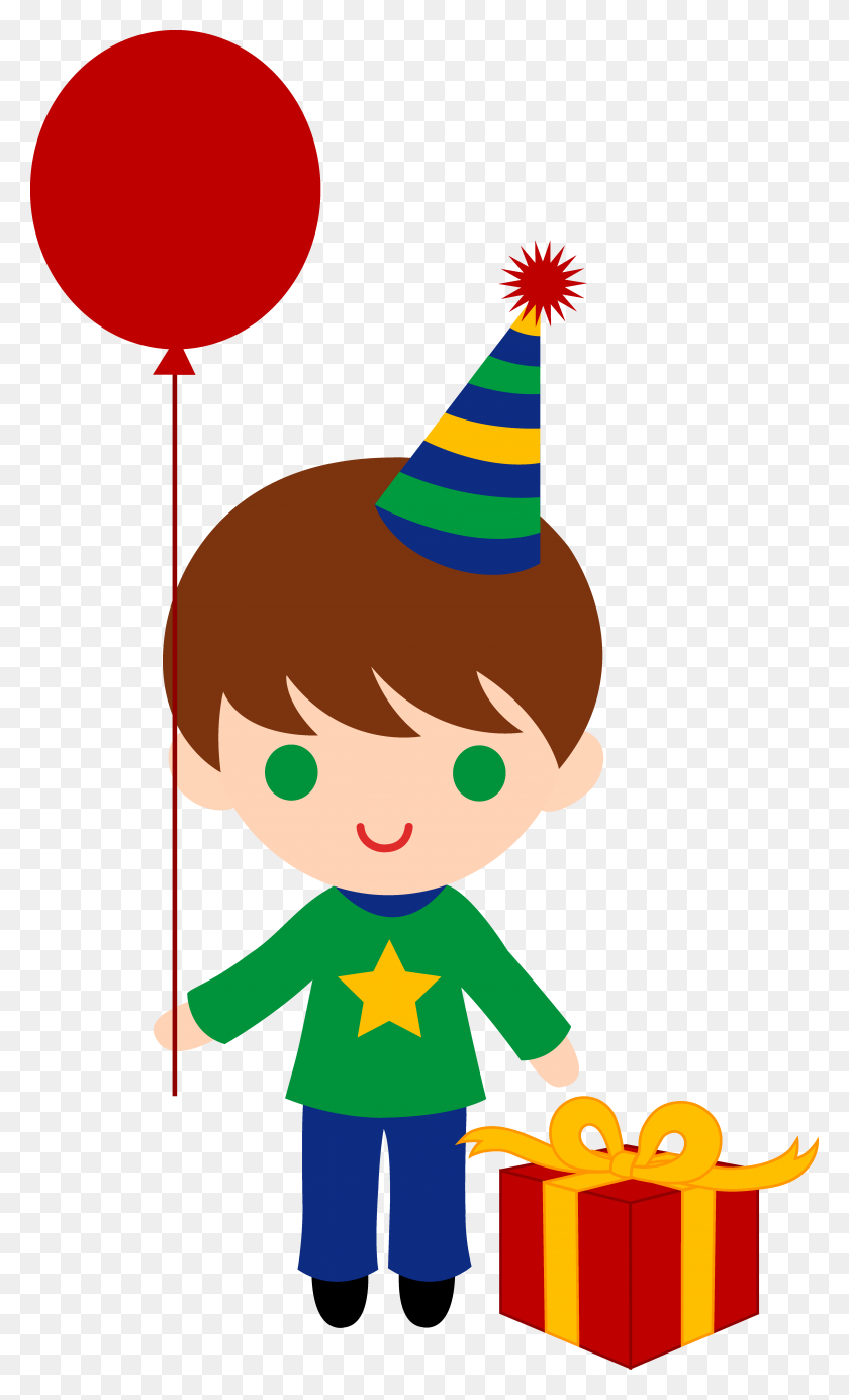 4949x8408 Happy Birthday Greeting Card With Funny Cartoo - Greeting Card Clipart