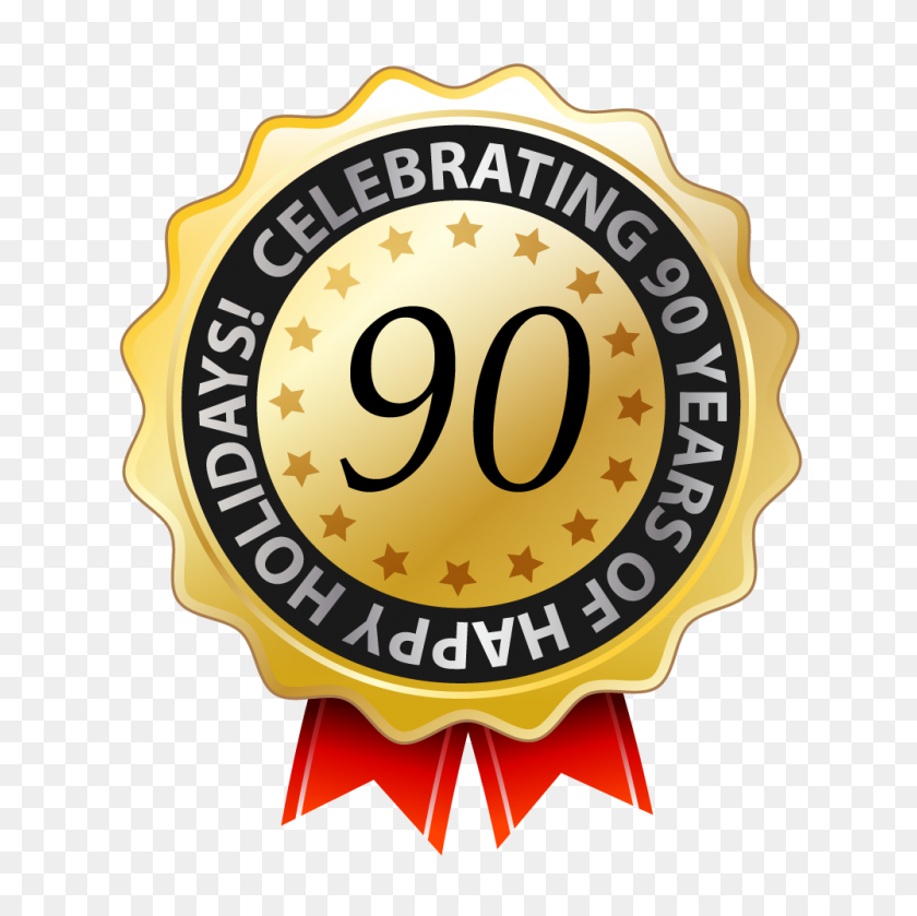 1000x1000 Happy Birthday Lyons Holiday Parks!! North Wales Caravan - 90th Birthday Clipart