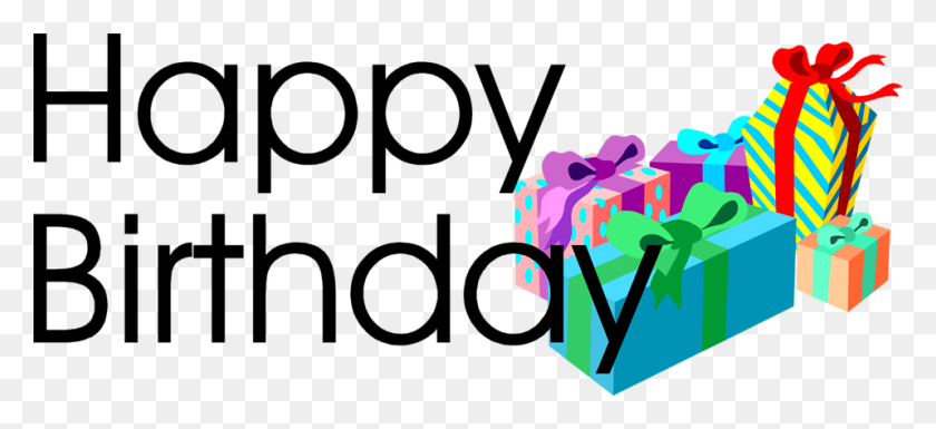 958x400 Happy Birthday Text Transparent Happy Birthday World - Happy Birthday PNG Images