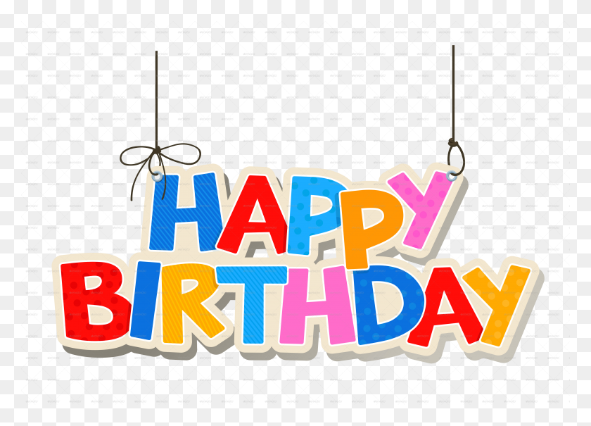5000x3499 Happy Birthday Transparent Png Pictures - 1st Birthday PNG