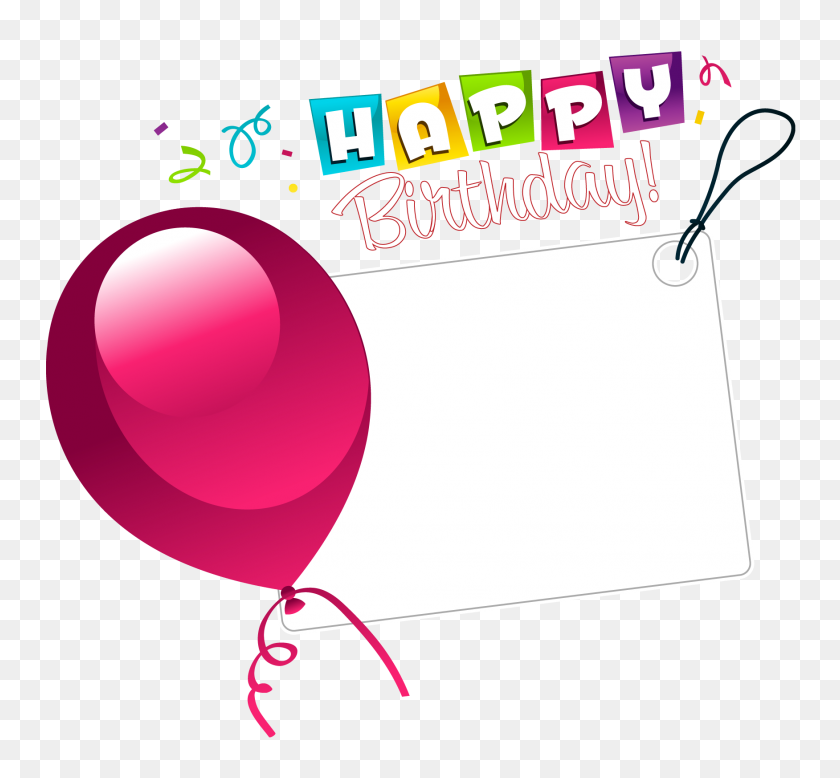 1751x1613 Happy Birthday Transparent Sticker With Pink Gallery - Sticker PNG