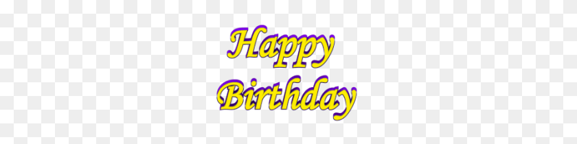 220x150 Happy Birthday Uv Associates - Happy Birthday Text PNG