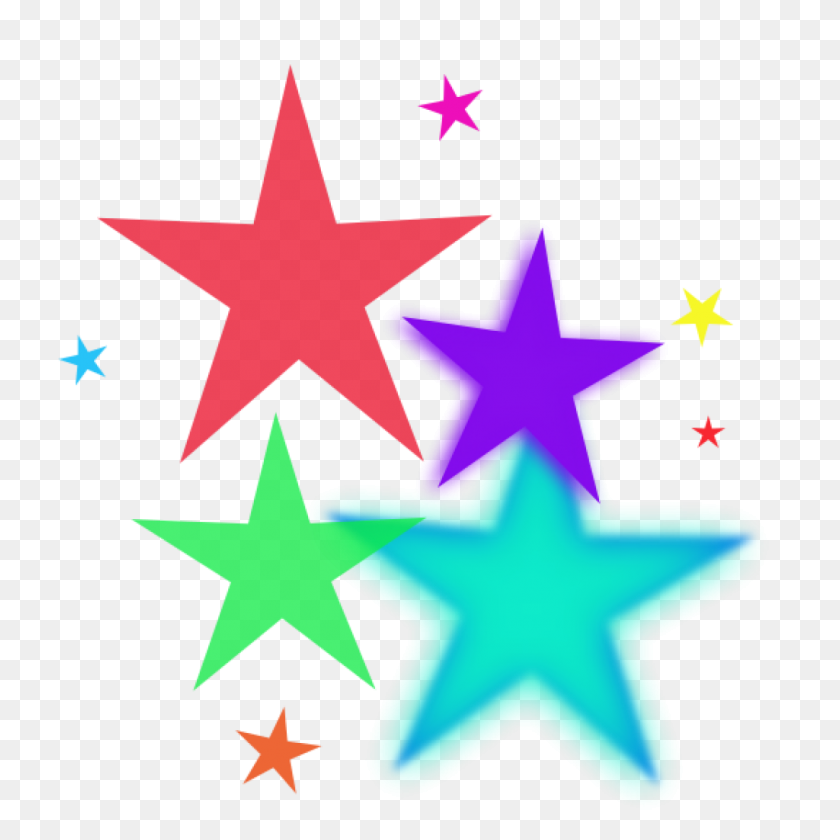 1024x1024 С Днем Рождения В Розовых Звездах Изображения Картинки День Рождения Клипарт - Happy Star Клипарт