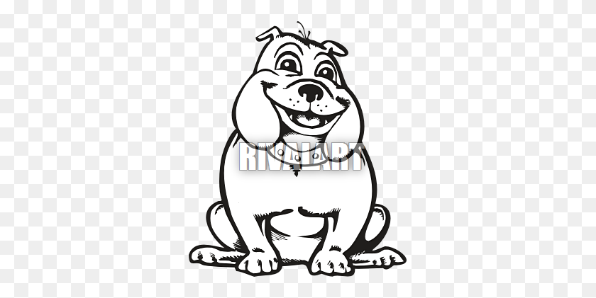 307x361 Happy Bulldog Clipart - Bulldog Images Clip Art