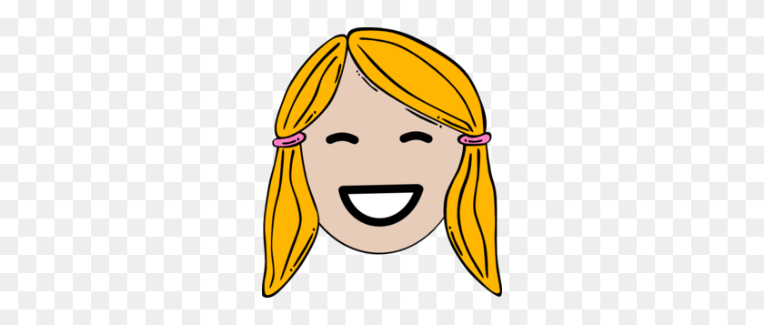 264x297 Happy Clipart Faces Clip Art Images - Girl Laughing Clipart