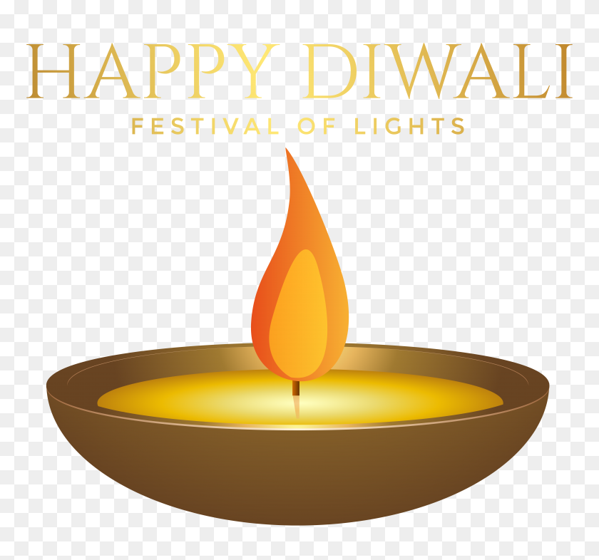 8000x7453 Happy Diwali Png Clip Art - Diwali Clipart