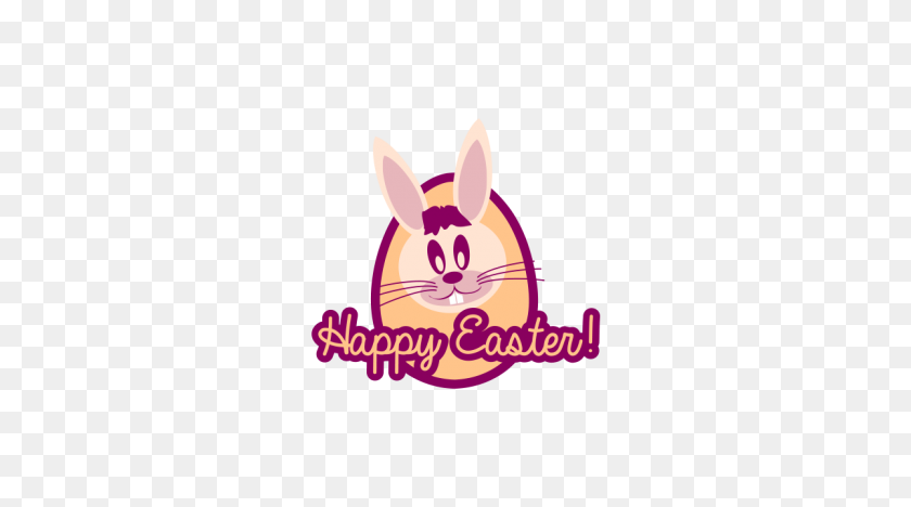 1200x628 Happy Easter Bunny Vector And Png Free Download The Graphic Cave - Easter Bunny PNG