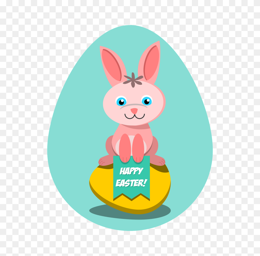 768x768 Happy Easter Clipart - Happy Easter Clip Art