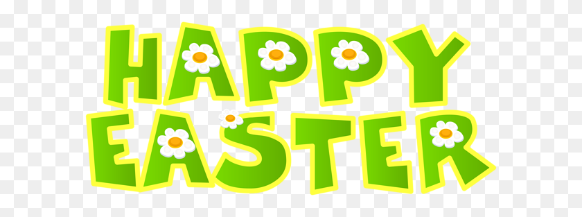 600x253 Happy Easter Transparent Png Clip - Easter Banner Clipart