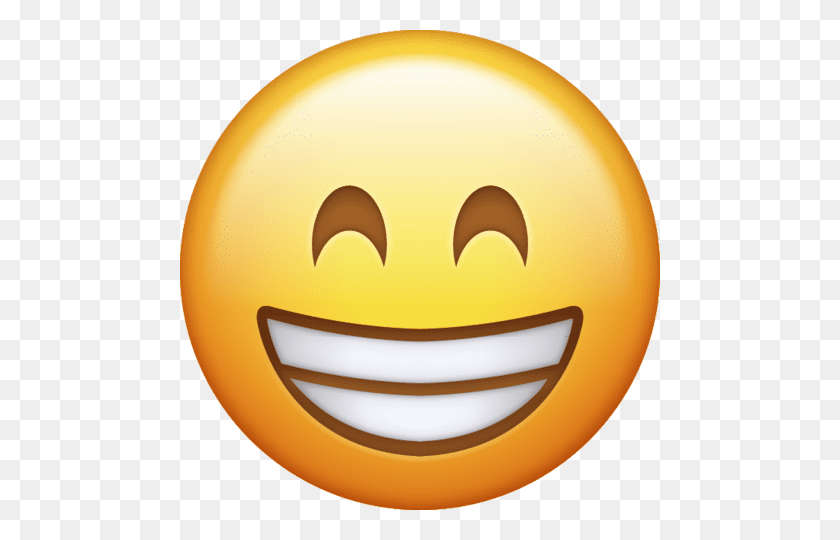 480x480 Happy Emoji Png Icon Png - Smiley Emoji PNG
