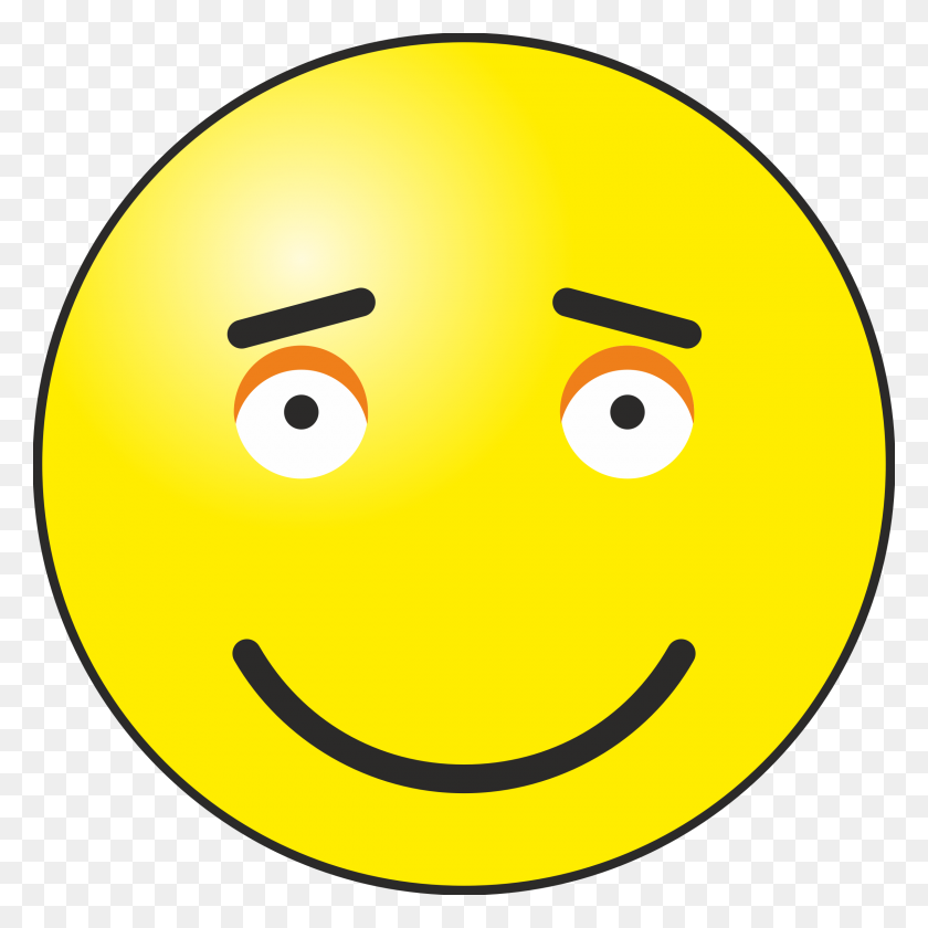 2400x2400 Happy Emoticon Icons Png - Happy Icon PNG