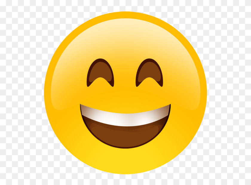 560x560 Happy Face Emoji Cutouts - Happy Face Emoji PNG
