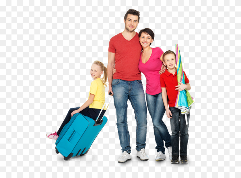 519x560 Happy Family Ics Travel Group - Familia Feliz Png
