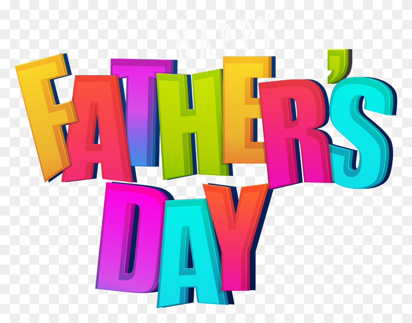 2369x1820 Happy Father Day Png Text - Father PNG