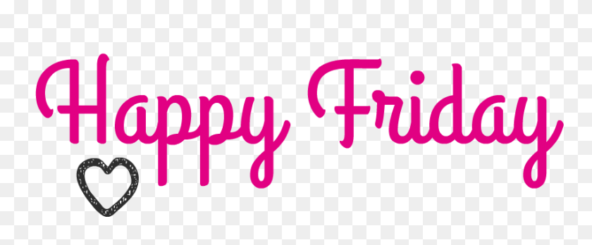 851x315 Happy Friday Png Hd Transparent Happy Friday Hd Images - Friday PNG