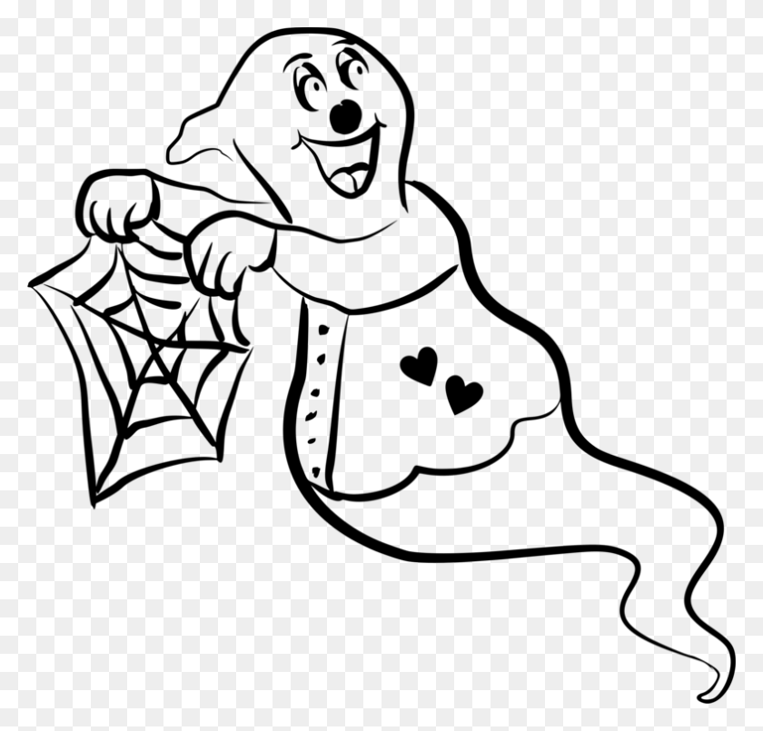 785x750 Happy Ghost Dog Haunted House - Holy Ghost Clipart