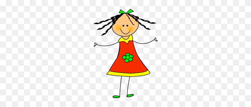 216x299 Happy Girl Clip Art - Its A Girl Clipart Free