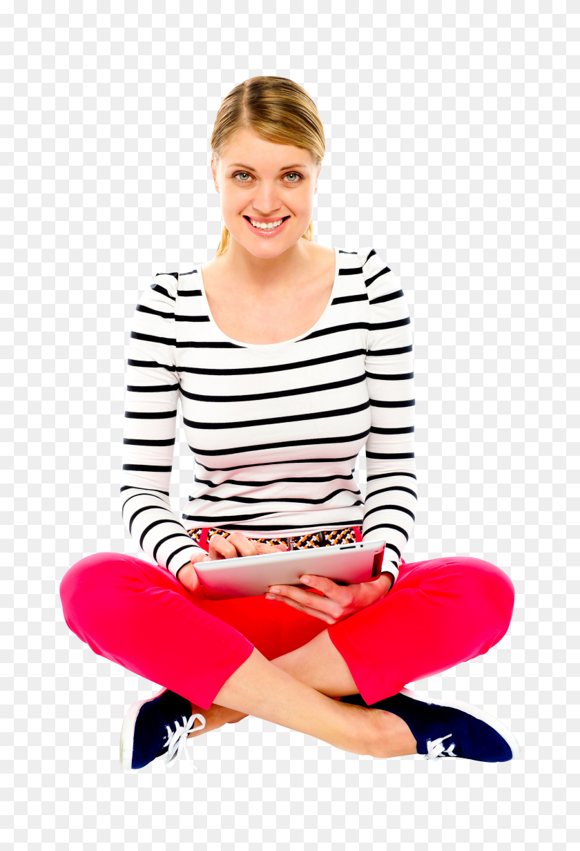 2788x4190 Happy Girl Png Image - Girl Sitting PNG