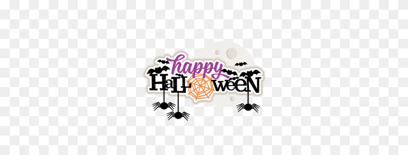 260x260 Happy Halloween Clipart - Mansion Clipart