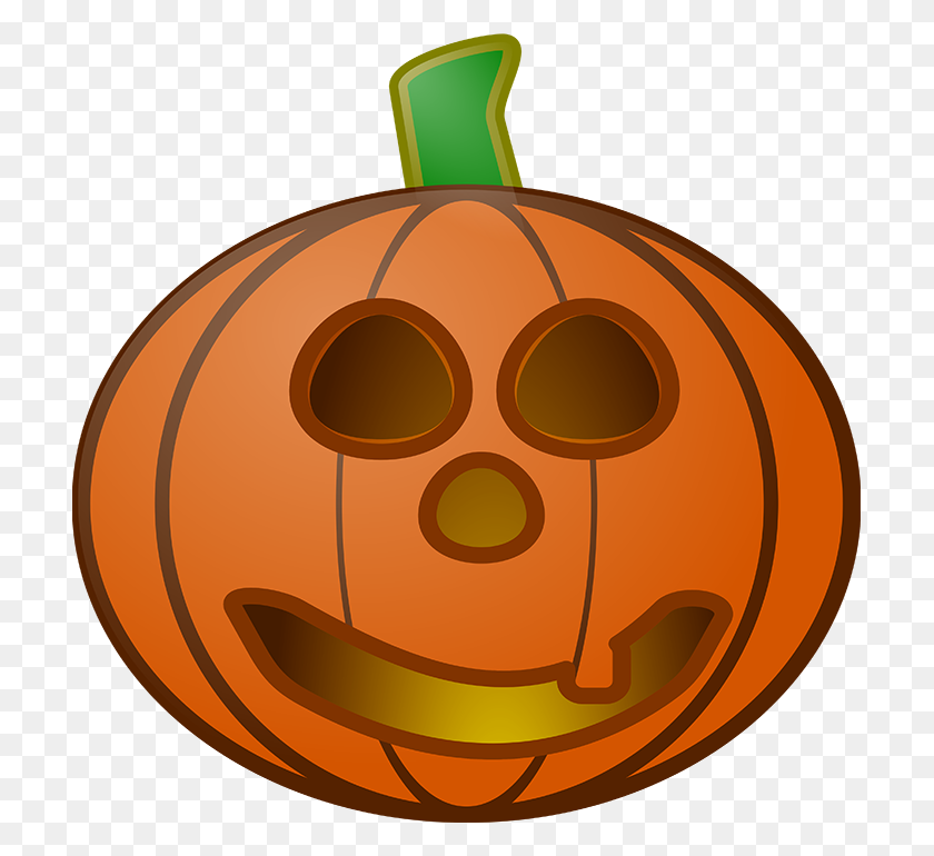 709x710 Happy Halloween Clipart - Silly Clipart