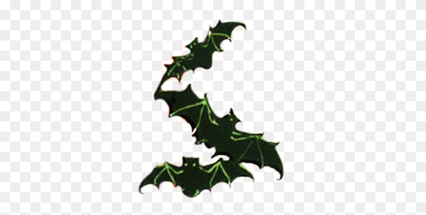 295x365 Happy Halloween Clipart - Flying Bat Clipart