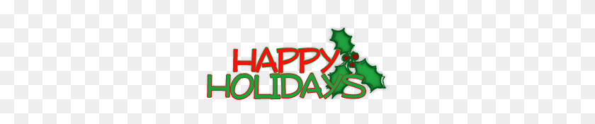 274x115 Happy Holidays Banner Clip Art For Free Clip Art - Holiday Images Free Clip Art