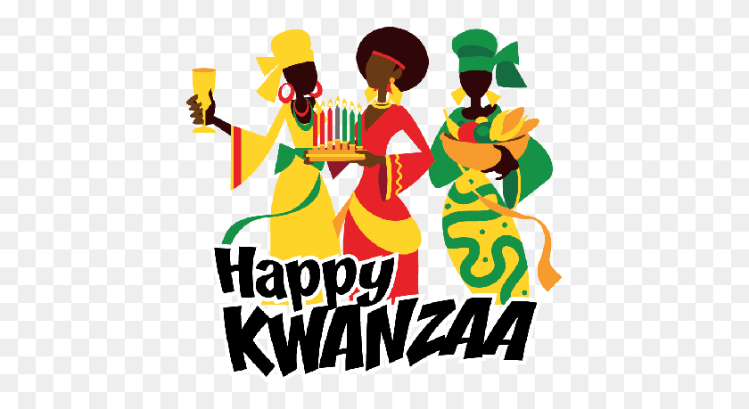 421x399 ¡Feliz Kwanzaa, Mis Hermanos Y Hermanas De La Fe! - Imágenes Prediseñadas De Kwanzaa